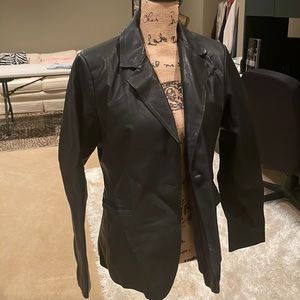Bland nyc leather blazer